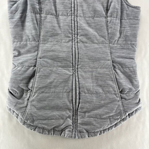 The North Face Jacket Womens Size S Pseudio Vest Puffer Full Zip Heather Gray - Picture 5 of 9